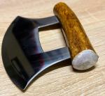 Stainless Steel Eskimo ULU Knife by Ken Vaughn