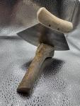 Antique Inuit Ulu Knife with Steel and Horn