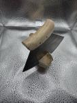 Antique Inuit Ulu Knife with Steel and Horn