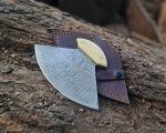 Hand Forged High Carbon Steel Ulu Knife