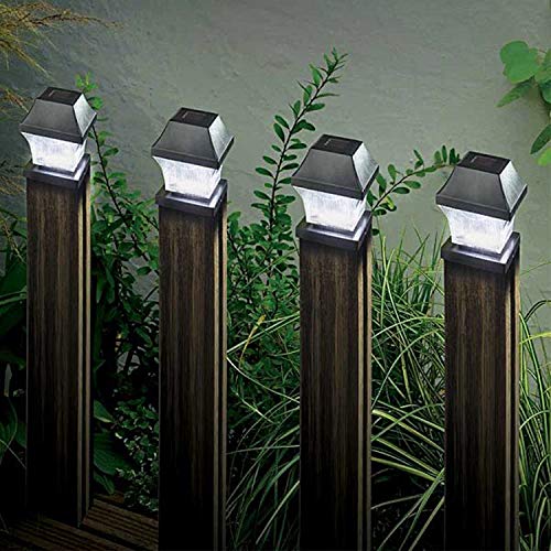 Solar LED Post Cap Lights for Garden Fence