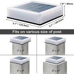 4 Pack Solar Color Changing Garden Lights