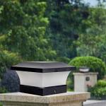 Solar LED Post Cap Lights for Patio & Garden