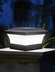 Solar LED Post Cap Lights for Patio & Garden
