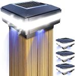 Solar Post Lights for Outdoor Garden Decor