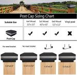 Solar Post Lights for Outdoor Garden Decor