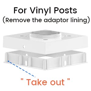 Solar Post Cap Lights with 2 Color Modes