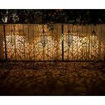 Gold Moroccan Solar Lantern for Outdoor Spaces