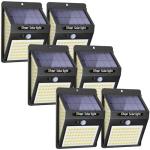 6-Pack Solar Motion Sensor Lights for Outdoors