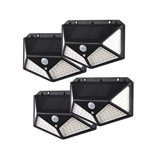 Super Bright Solar Motion Security Lights - 4PK