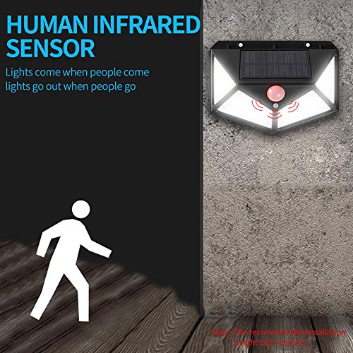 Super Bright Solar Motion Security Lights - 4PK