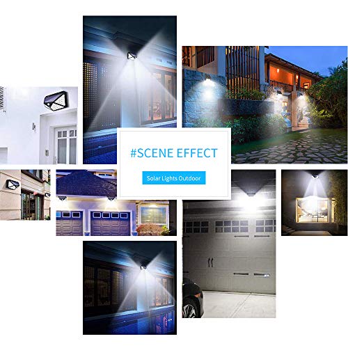 Super Bright Solar Motion Security Lights - 4PK