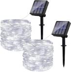 Ligarko 46Ft Solar Fairy String Lights – 2 Pack
