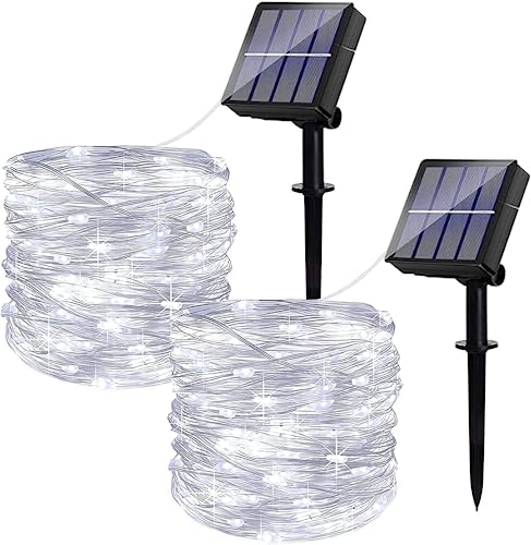 Fairy Lights: Solar-Powered 2 Pack (Cold White)