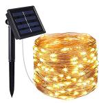 Ztoone Solar String Lights - Waterproof LED Fairy Lights