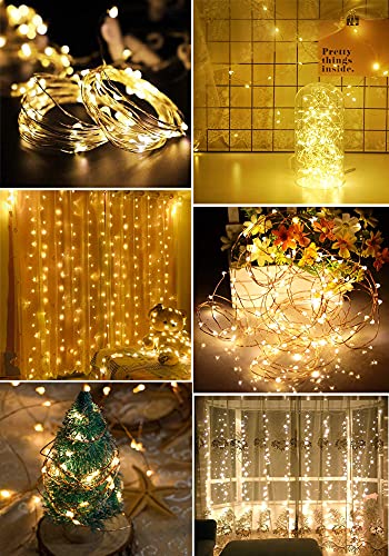100 LED Solar Fairy Lights - 2 Pack