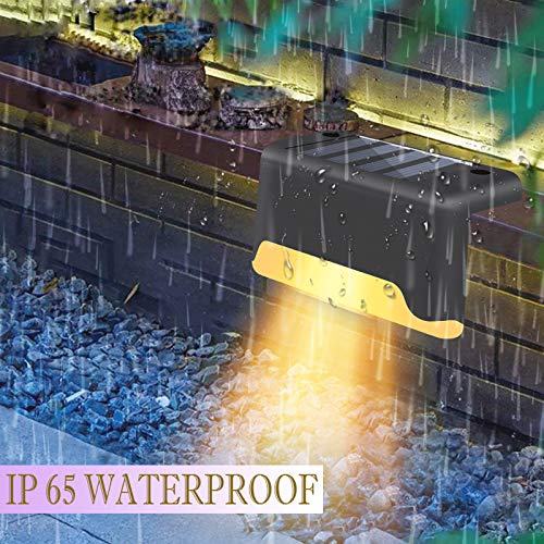 16 Pack Solar Deck LED Lights - Warm White