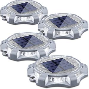 Siedinlar Solar Garden Lights - 4 Pack, 2 Modes