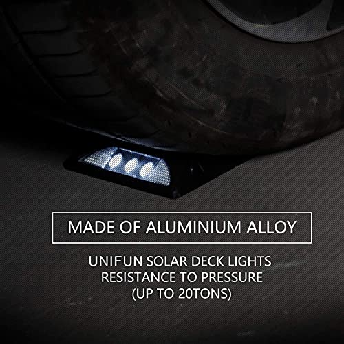 Waterproof Solar Deck Lights for Outdoor Pathway - 4 Pack