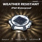 Siedinlar Solar Garden Lights - 4 Pack, 2 Modes