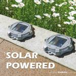Siedinlar Solar Garden Lights - 4 Pack, 2 Modes