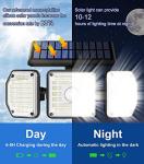 Solar Motion Sensor Security Lights for Outdoors