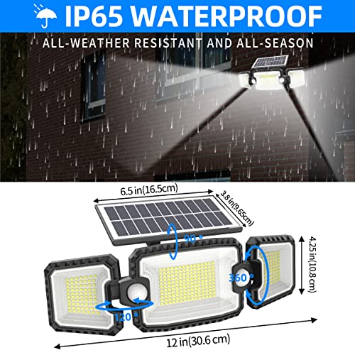 305 LED Solar Security Lights with Motion Sensor