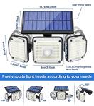 Solar Motion Sensor Security Lights for Outdoors