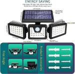 70 LED Solar Motion Sensor Garden Light