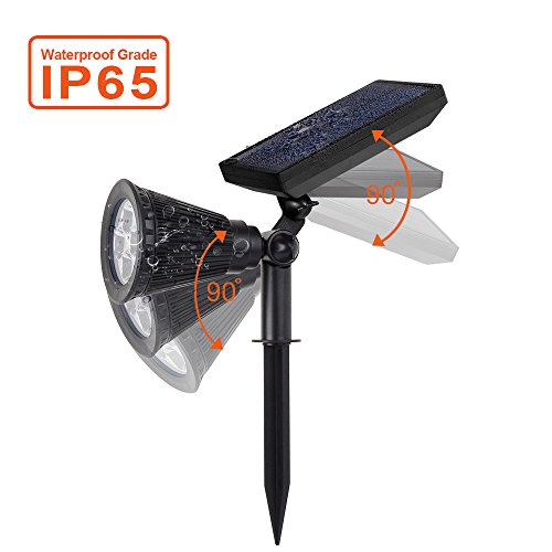 Waterproof Solar Color Changing Garden Spotlight