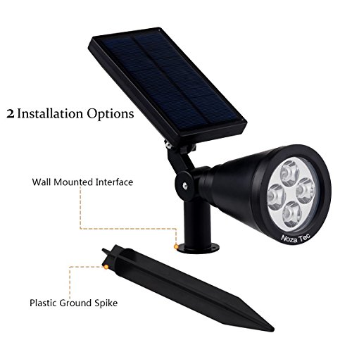Waterproof Solar Color Changing Garden Spotlight