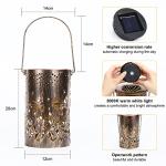 Lightess Waterproof Solar Butterfly Garden Lantern