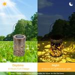 Lightess Waterproof Solar Butterfly Garden Lantern