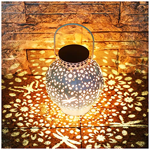 Dual Color Vintage Solar Lanterns for Outdoors