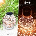 KOOPER Vintage Solar Hanging Garden Lanterns