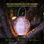 KOOPER Vintage Solar Hanging Garden Lanterns