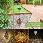 Tomshin-e Solar Hanging Lantern for Gardens