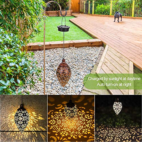 Solar Lantern for Outdoor Garden Decor