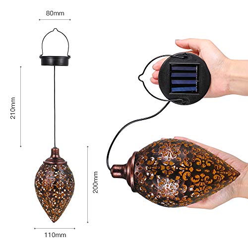 Solar Lantern for Outdoor Garden Decor