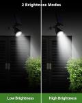 FALOVE 2-in-1 Solar Landscape Spotlights (4 Pack)