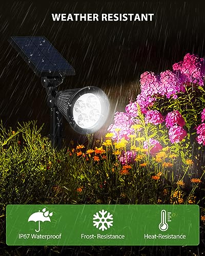 FALOVE Solar Landscape Lights - 4 Pack