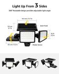 Lepro Solar Outdoor Security Light