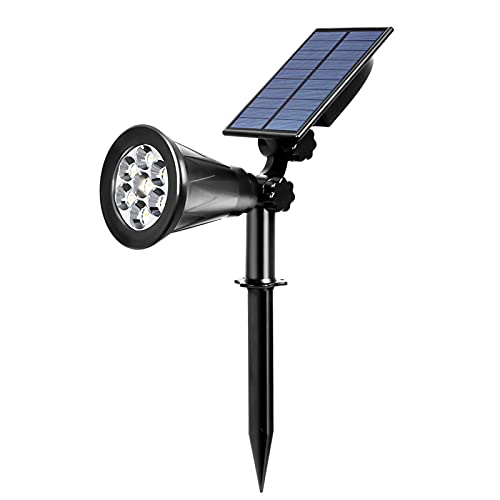 Bright Solar Spotlight: Outdoor Security Lighting