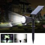 Adjustable Solar LED Garden Lights – 2-in-1 Design