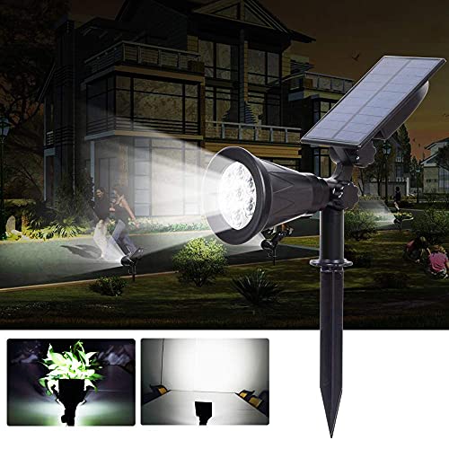Bright Solar Spotlight: Outdoor Security Lighting