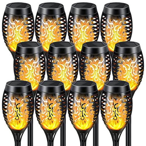 Outdoor Solar Torch Lights for Garden Yard Patio