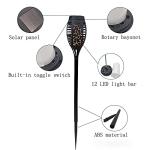 4 Pack Solar Dancing Flame Garden Lights