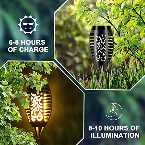 Outdoor Solar Torch Lights for Garden Yard Patio