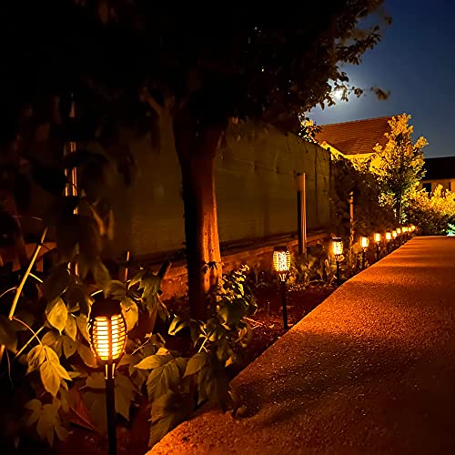 Solar Dancing Flame Lights 8 Pack - NEXVIN Outdoor Decor