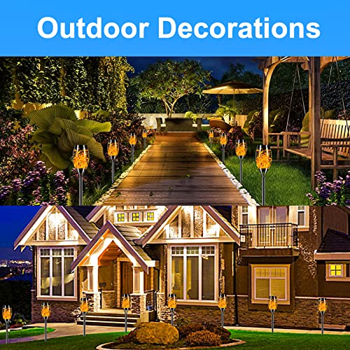 Outdoor Solar Torch Lights for Garden Yard Patio